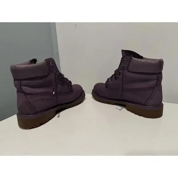 Purple Timberland Boots – Men’s 7 / Women’s 9–9.5 (Big Kids 7) – Fast Shipping! - Picture 8 of 9
